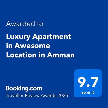 Luxury Apartment In Awesome Location In อัมมาน ภายนอก รูปภาพ